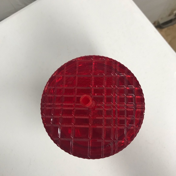 Red jeweled tumbler - Picture 3 of 5